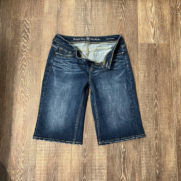 Simply Vera Vera Wang Boyfriend Shorts – Size 8 - Picture 4 of 5